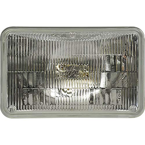 SYLVANIA H4656 XtraVision Halogen Sealed Beam Headlight 100x165, (Contains 1 Bulb)