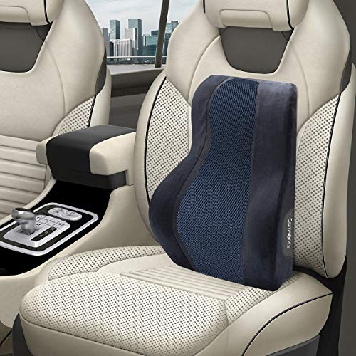 Samsonite Premium Memory Foam Car Lumbar Support Cushion