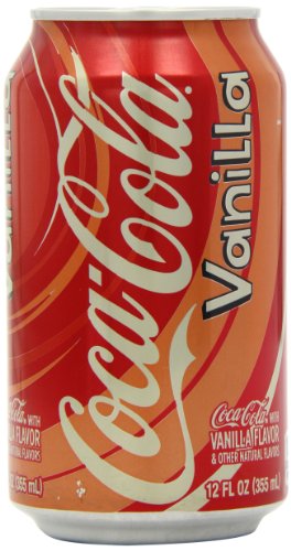 Coca Cola Vanilla Flavoured Drink 355 ml (Pack of 12)