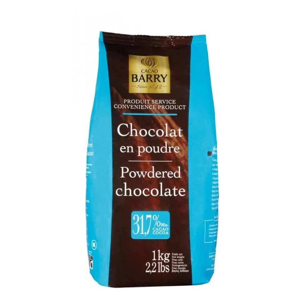 Cacao Barry - Chocolat en poudre pour boissons chocolatées 1 kg