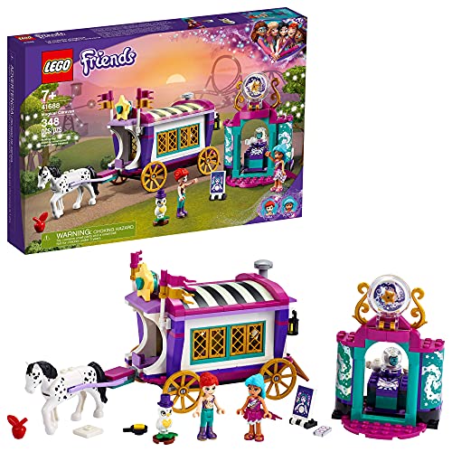 LEGO Friends Magical Caravan 41688 Building Kit; Magic Caravan Toy for Creative Kids Who Love LEGO Vehicles; New 2021 (348 Pieces)