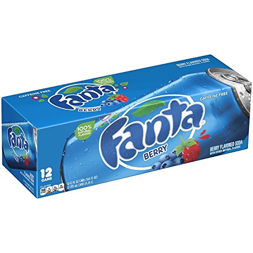Fanta Berry 12 Oz Cans (Pack of 12) by Fanta
