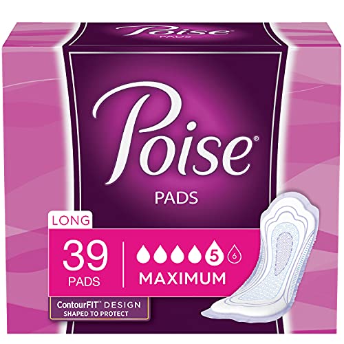 Poise Postpartum Incontinence Pads Original Design Convenience Pack