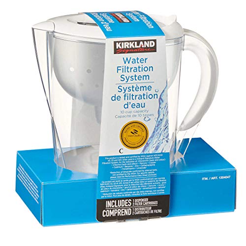 Kirkland Signature Filtered Water Pitcher with 2 Filters