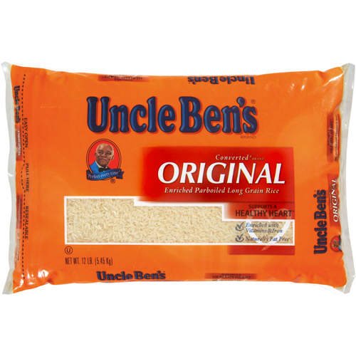 Uncle Ben's Original Long Grain Rice 12 lb bag (4 Pack)