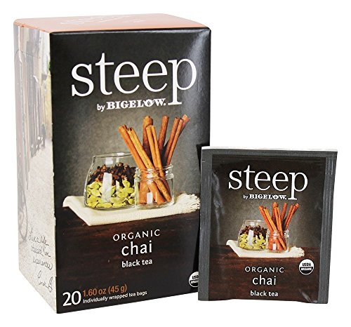 Bigelow Tea - Steep Organic Chai Tea - 20 Tea Bags