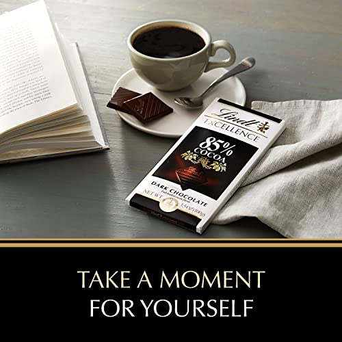 Lindt Excellence Dark Chocolate 70% Cocoa, 3.5-Ounce Packages (Pack of 12)