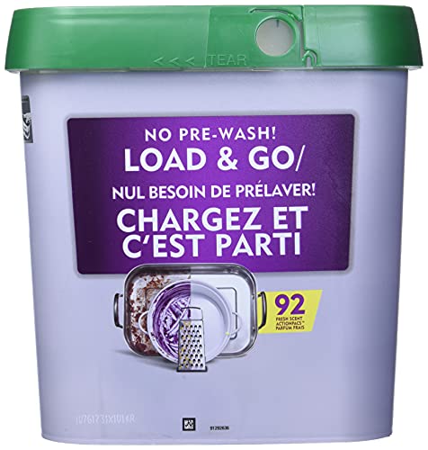 Cascade Platinum Dishwasher Detergent 92 Fresh Scent Action Pacs Net Wt 51.2 Oz, 51.2 ounces, 51.2 Ounce (Pack of 1)