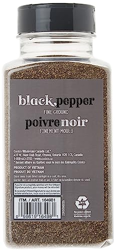 Kirkland Fine Ground Black Pepper, 348 Gram