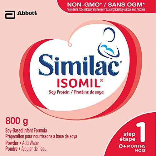 Similac Isomil Step 1 Non-gmo Baby Formula Powder, Lactose-free, 0+ Months, Red, 800g