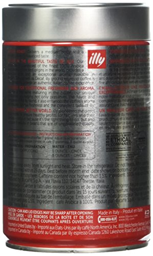 illy Ground Espresso Medium Roast Coffee (6-Pack)