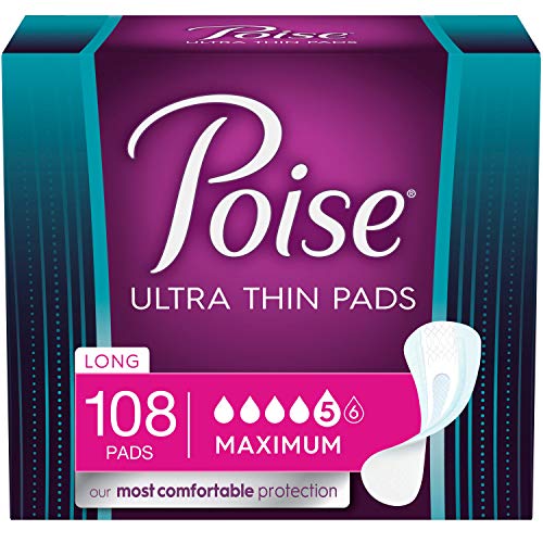 Poise Ultra Thin Incontinence Pads for Women