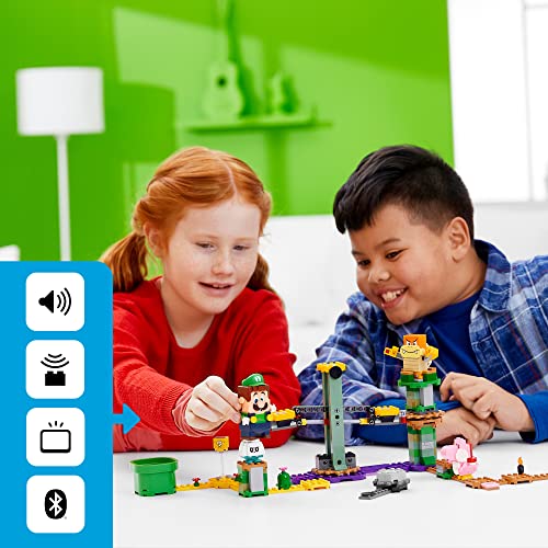 Lego Super Mario Adventures with Luigi Starter Course 71387 Building Kit; Collectible Toy Playset for Creative Kids; New 2021 (280 Pieces)