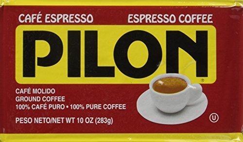 Pilon Espresso 100 % Arabica Coffee, 10-Ounce Bricks (Pack of 4) by Pilon