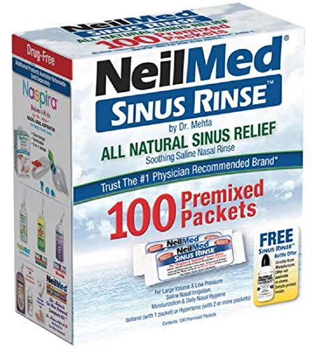 NeilMed Sinus Rinse Premixed Refill Packets 100 ct.