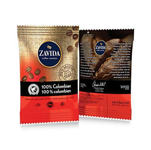 Zavida 100% Colombian Coffee, 64 Count, 3.63 Kg