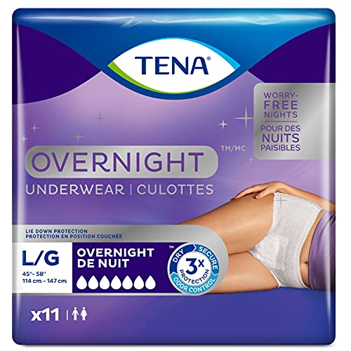 TENA Incontinence Underwear, Overnight Absorbency