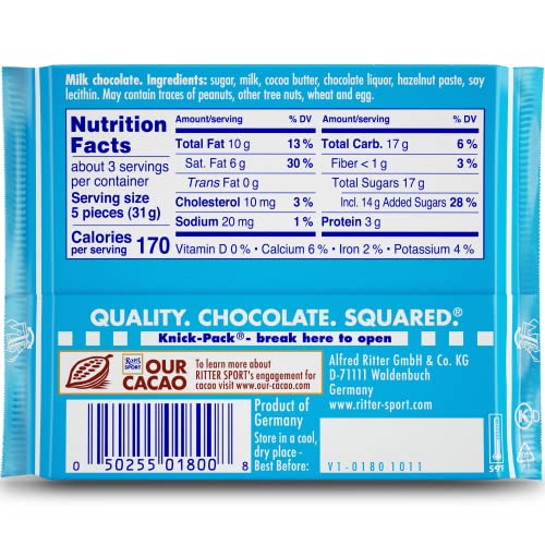 Chocolate Bar Milk Alpine (Pack of 12)