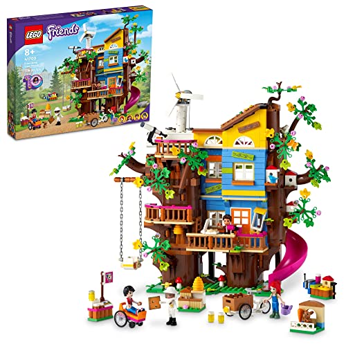 LEGO Friends Friendship Tree House 41703 Building Kit; Fun Birthday Gift Idea for Kids Aged 8+ Who Care About The Environment and Enjoy Creative Adventure Toys