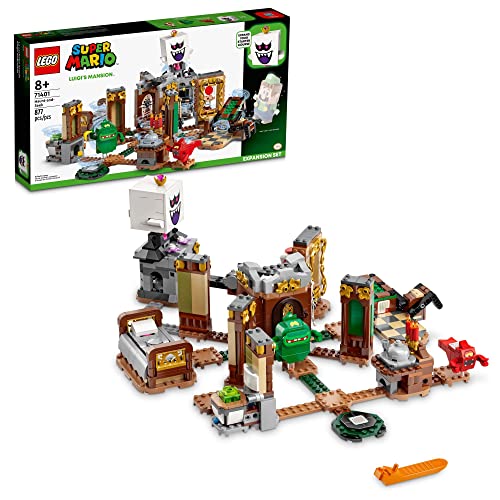 LEGO Super Mario Luigi’s Mansion Haunt-and-Seek Expansion Set 71401 Toy Building Kit for Kids Aged 8 and up