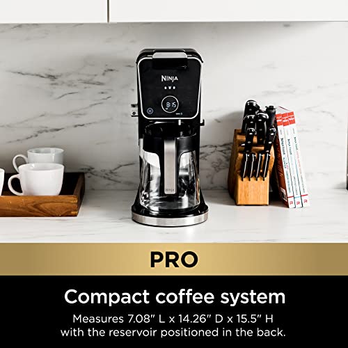 Ninja Pods & Grounds Single-Serve Coffee Maker, K-Cup Pod Compatible, 56  oz.