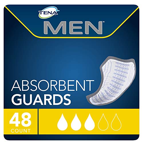 Tena Men Incontinence Guards for Men, 48 Count