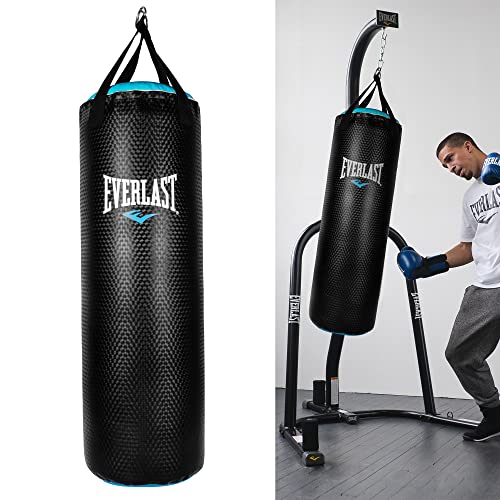 Everlast Everstrike Heavy Bag 80 lb - Black/Blue