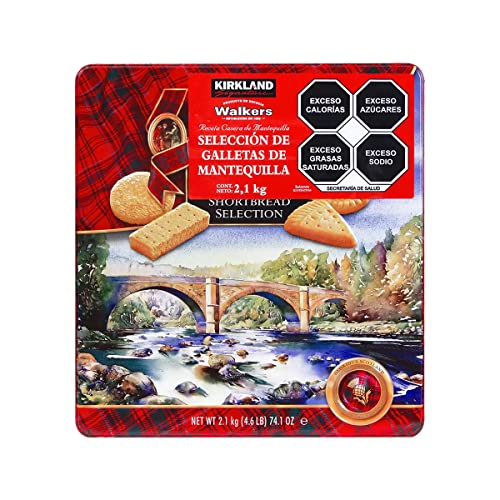 Kirkland Walkers Pure Butter Premium Shortbread Selection Scottish 4.6 LB