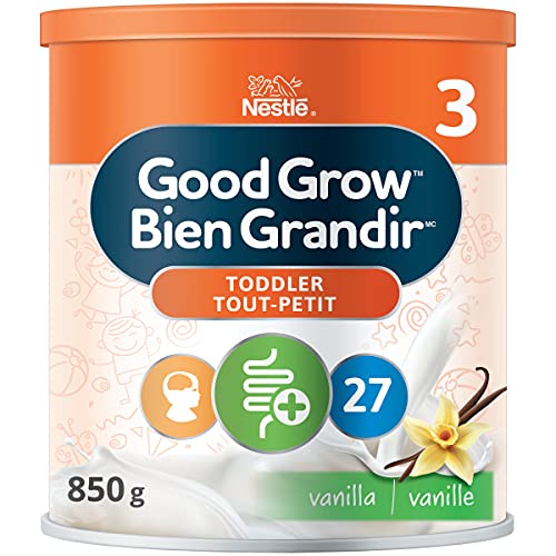 NESTLÉ GOOD GROW Stage 3 Nutritional Toddler Drink, 12+ months, Vanilla Flavour, 850 g