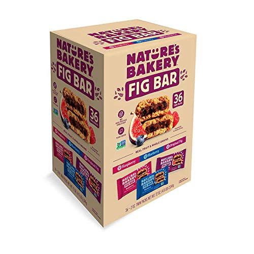 Nature's Bakery Fig Bar, Variety Pack, 2 oz, 36-count