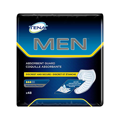 Tena Men Incontinence Guards for Men, 48 Count