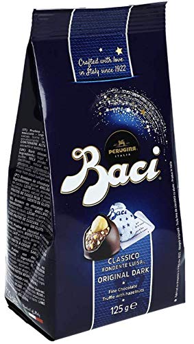 Baci Perugina 125g (pack of 2) - pralines with dark chocolate and hazelnut filling