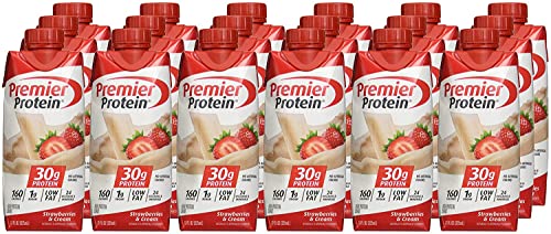 Premier Protein Shake, Strawberries & Cream, 30g Protein, 11 fl oz