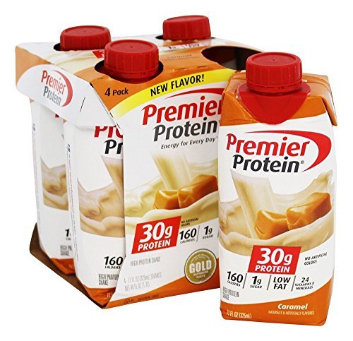 Premier Protein High Protein Ready to Drink Shake Caramel, 4 Little Shakes by Premier