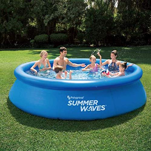 SUMMER WAVES 12FT X 30IN Quick Set Pool with Filter Pump