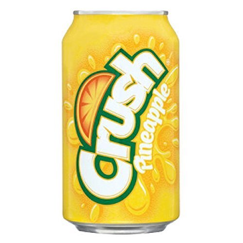 Crush Pineapple Soda 12oz Cans (Pack of 12) by Pepsi