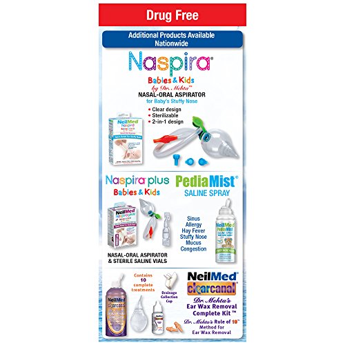 NeilMed Naspira Plus Nasal Oral Aspirator, 1 Count