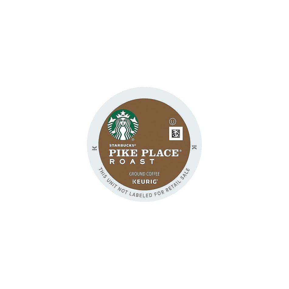 Starbucks Roast, K-Cup For Keurig Brewers, Pike Place, 24 Count, 13 Oz