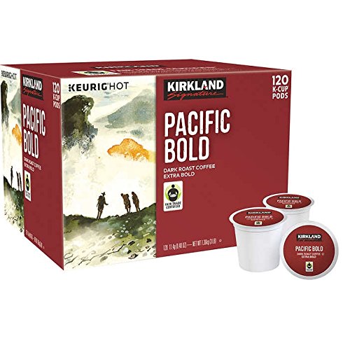 Kirkland Pacific Bold K-Cups, 100 Count (240 K-Cups)