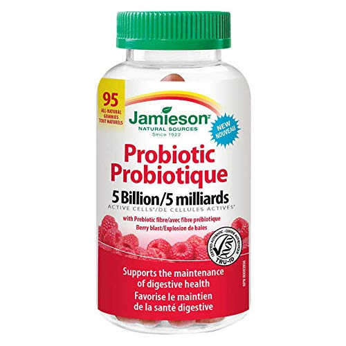 Jamieson Probiotic 5 Billion Active Cells Gummies - 95-Count