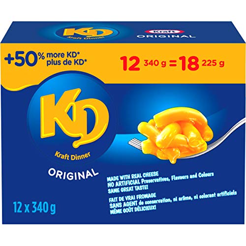 Kraft Dinner Original Macaroni & Cheese 4.08 Kg, 4735 Grams