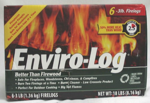 Enviro - Log Firelog 3 Pounds 6 Pack - Part #: 1000364