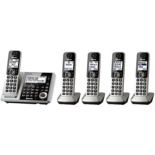 Panasonic® KX-TG175C DECT 6.0 Digital Cordless Phone with Answering Machine and Link2Cell Feature, connect your cell phone via Bluetooth, Baby Monitor via sound detection, Noise reduction technology