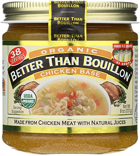 Better Than Bouillon Base Organic Chicken 8.0 OZ (Pack of 6)