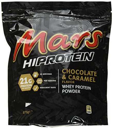 Mars Whey Protein powder, Choc Caramel, 875g