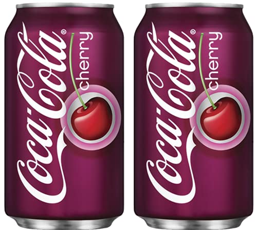 Coca-Cola, Coke, Cherry 355ml x 12, Bundle, (2 Pack, 24 Cans)