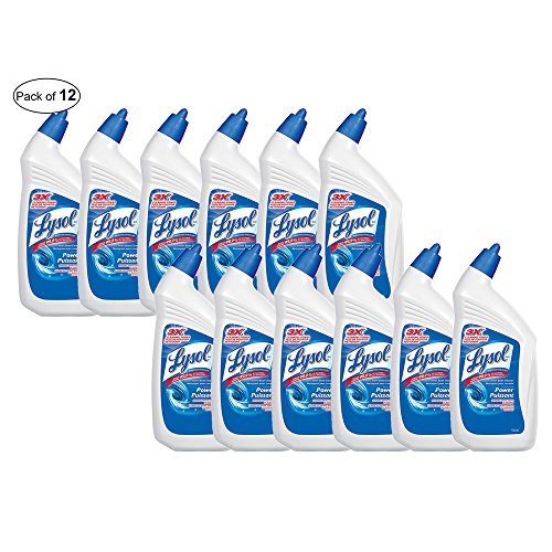 Toilet Bowl Power Cleaner-946 ml (Pack of 12) by Lysol