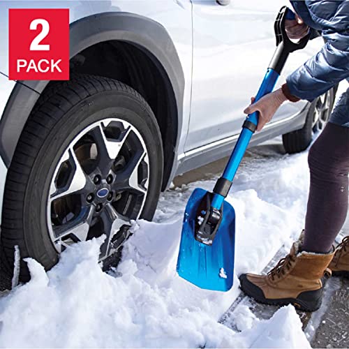 Sanp BirdRock Shovel (Blue), 2-Pack