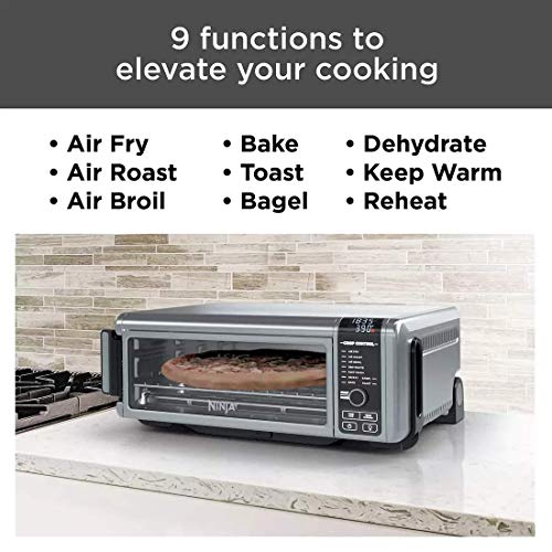 Ninja FT102A Foodi 9-in-1 Digital Air Fry Oven with Convection Oven,  Toaster, Air Fryer