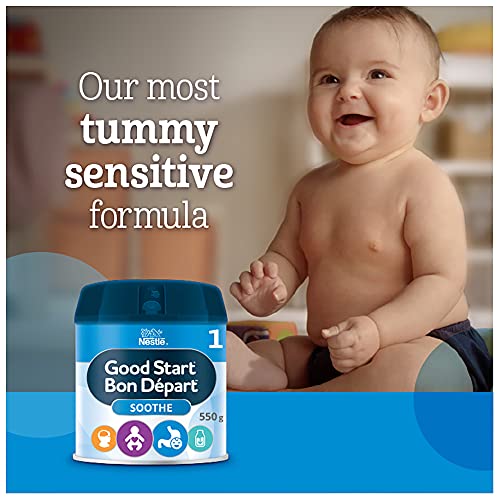 NESTLÉ GOOD START SOOTHE Baby Formula, Powder, 0+ months, 550 g, Packaging May Vary